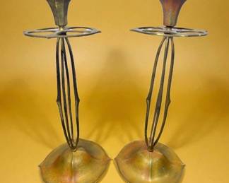 Art Deco Candle Holders 