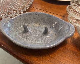 apple baking dish pottery
