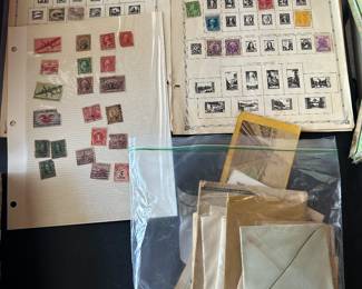 collection of stamps