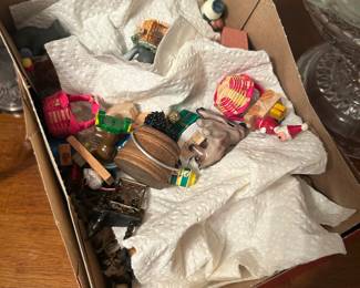 box of miniatures