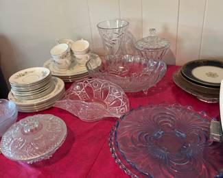 platters, Wedgwood china