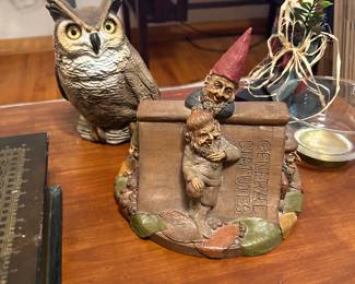 gnomes , owl
