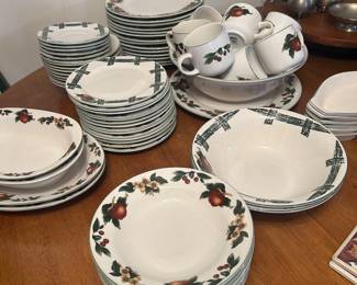 100 pc collection of Cades Cove china