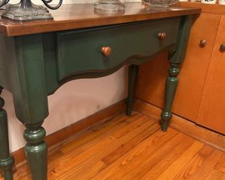 green sideboard