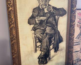 Van Gogh "orphaned Man top hat '