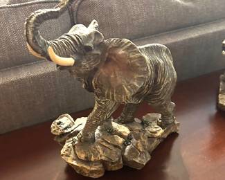collection of elephant figures