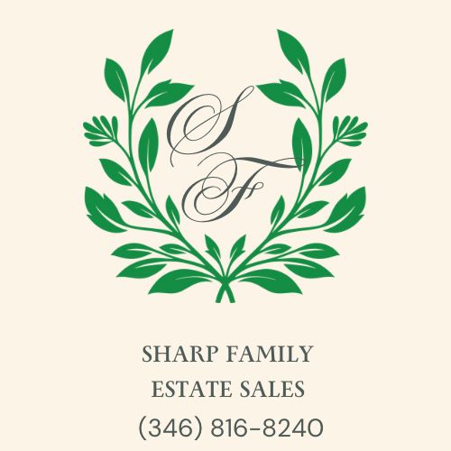 Green Beige Floral Wreath Wedding Monogram Logo