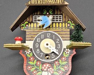 Small German Black Forrest Cuckoo Clock