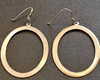 925 Silver Dangle Earrings. 5.52 grams