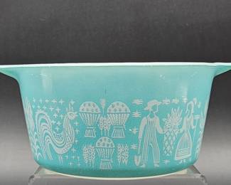 Pyrex Butterprint 1qt Round Casserole