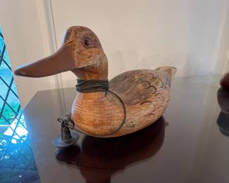 Carved Wood Duck