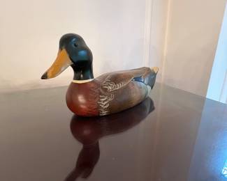 Carved Wood Duck
