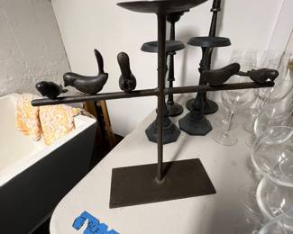 Bird Candle Holders