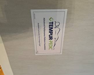 Tempur Pedic  Beds