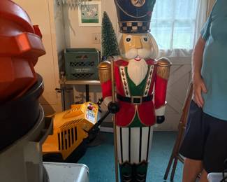 . . . a very large Christmas nutcracker