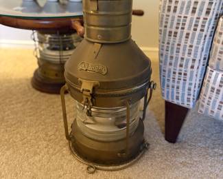 . . . vintage freighter lantern