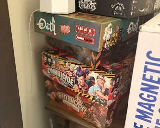 . . . Zombicide, Oath, and more