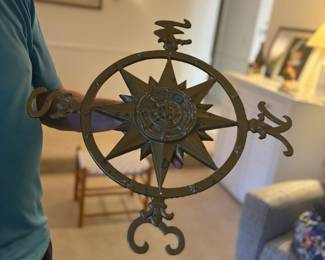 . . . brass compass