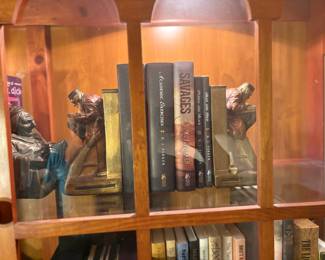 . . . great book selection and bookends