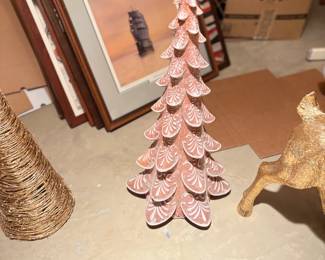 . . . large Christmas tree