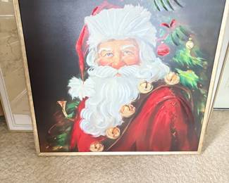. . . large Santa art