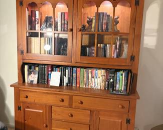 . . . beautiful pine cabinet