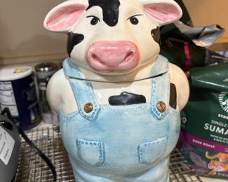 . . . cow cookie jar