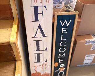 . . . signage