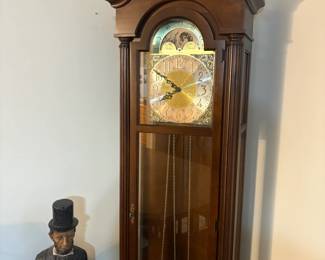 . . . a Trend grandfather's clock -- Honest Abe not for sale -- honest!