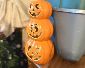 . . . triple decker jack-o-lantern