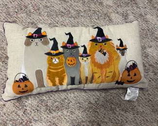 . . . Halloween pillow