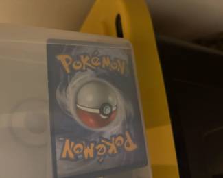 . . . Pokemon card -- there could be more