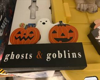 . . . Halloween figures