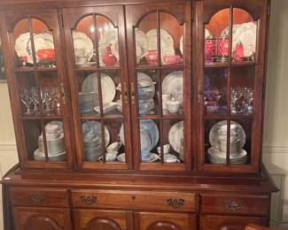 Lighted China Cabinet by Mount Vernon Furniture Company 