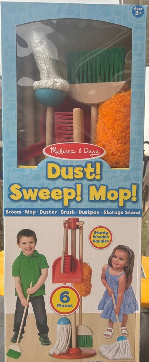 MELISSA & DOUG - DUST, SWEEP MOP