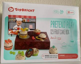 LEARNING THROUGH PLAY -  123 FRUIT CAKE BOX