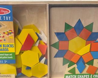 MELISSA & DOUG - PATTERN BLOCKS