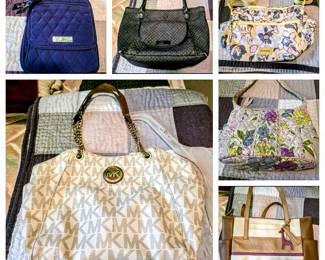 Several purses 