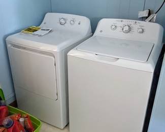 Washer and Dryer 