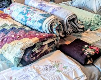 Quilts and linens