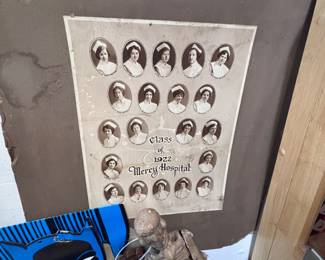 1922 nurse class picture Merry Hospital