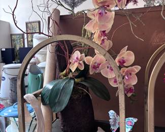 Faux orchid design by Mary Falkingham