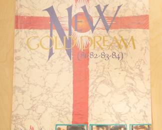 Simple Minds New Gold Dream promotional poster