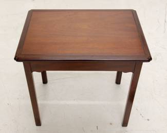 Pair of Kittinger Buffalo Wooden Side Tables
