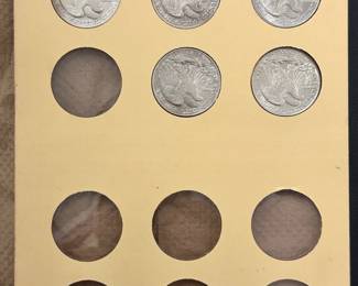 Library of Coins Liberty Walking Half Dollars 1937-1947