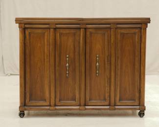 Vintage Thomasville flip-top server/display