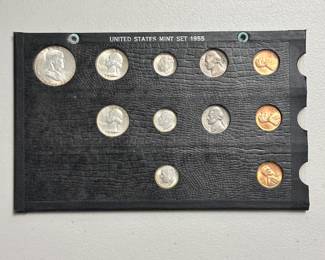1955 United States Mint Set Coins