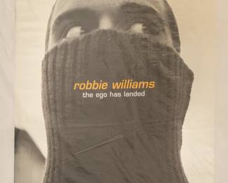 Robbie Williams The Ego Has Landed promotional poster