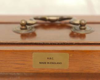 Pair of turned leg side tables