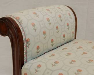 Neoclassical Revival Style Bench